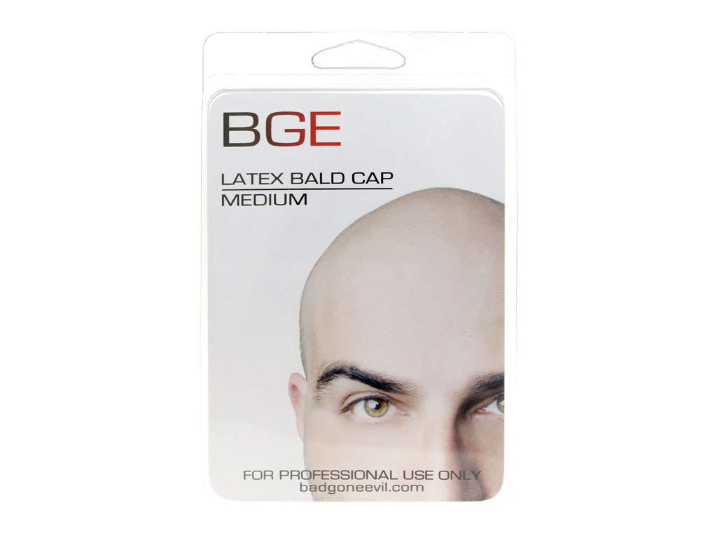 BGE Special FX Latex Bald Cap (Medium), Light Flesh, M