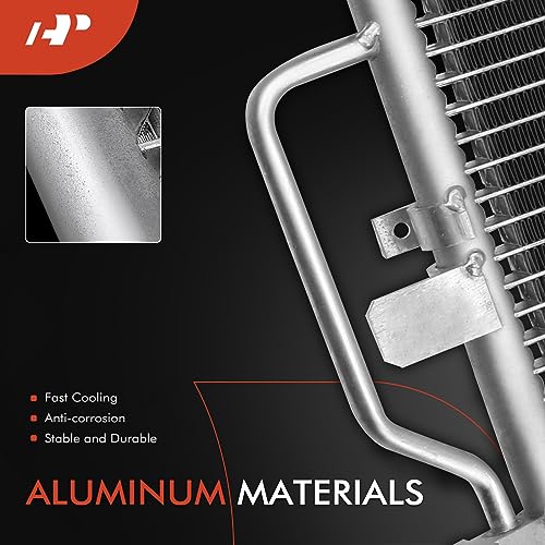 A-Premium Air Conditioning A/C Condenser Compatible with 2010 - Additional View