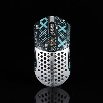 Non Slip Mouse Grips Suck Sweat Stickers for Finalmouse Ultralight 2 UL2 Starlight 12Printset Black Blue