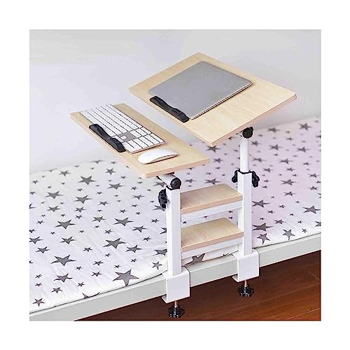 Table de lit pliante en acier et bois pour ordinateur portable - 2