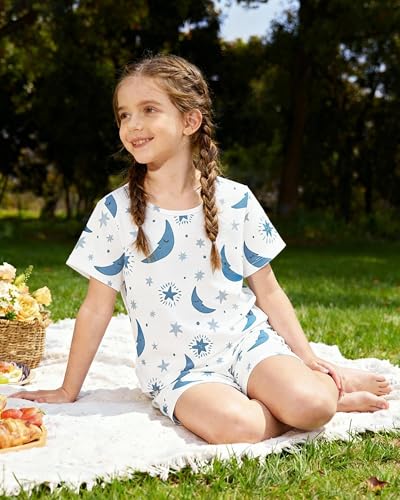 Image of Girls Cotton Dress 3T to Size 10 Princess Dresses Kids Playwear Soft Outfit Toddler Home wear