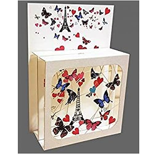 FOREVER Biglietto tridimensionale pop-up 3D per