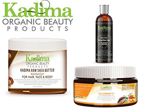Kadima Trio Hair Stimulator, 100% Carrier Oil, 100% Essential Oil, No Chemical, All Natural Ingredients