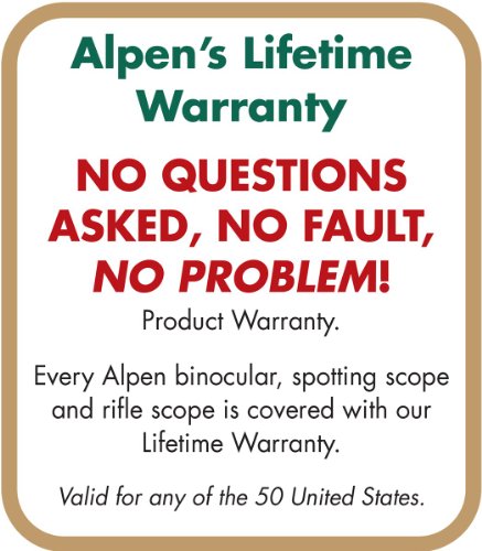 Alpen Optics Pro 8X42 Wide Angle Binocular #TOP2