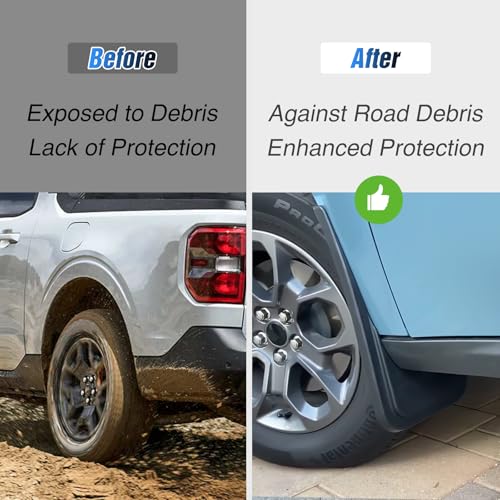 Image of Nilight Mud Flaps Splash Guards for Ford Maverick 2022 2023 2024 2025 2026
