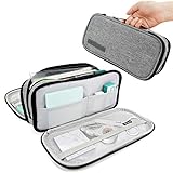 ✂Praktisches Design - Das praktische Design mit drei Fächern für diesen Bleistiftbeutel zum Trennen und Organisieren Ihrer verschiedenen Gegenstände. Das Hauptfach bietet ausreichend Platz und die beiden anderen Fächer sind mit Stiftschlaufen, elastischen Netztaschen und Innentaschen für Kleinigkeiten wie Radiergummis, Büroklammern, Scheren, usw.