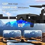 Drone-with-Camera-for-Adults-ATTOP-1080P-Live-Video-120-Wide-Angle-APP-Controlled-Camera-Drone-for-Kids-8-12-Beginner-Friendly-with-1-Key-FlyLandReturn-RemoteVoiceGestureGravity-Control-FPV-Drone-w-Sa