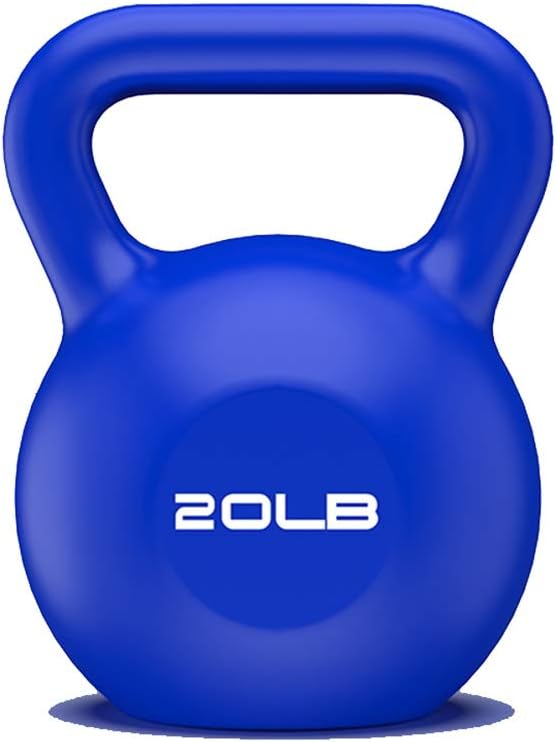 Kettlebells AGYH Color Fitness Kettlebells, Men And Women Professional Strength Training Weights, Home-gym Sports Equipment，20lb / 9.1KG (Color : Orange)