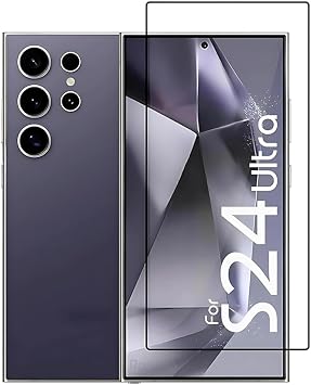 LinkTech Samsung Galaxy S24 Ultra Temperli 5D Pro Cam Ekran Koruyucu