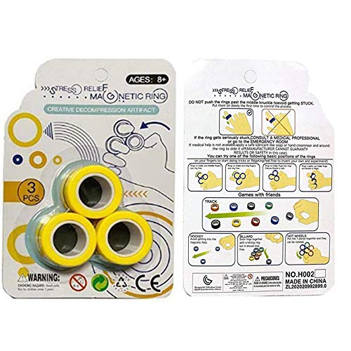 Matasleno – Brinquedo magnético, 3 peças, Brinquedos magnéticos, Colorido, Unzip Finger Game, Brinqu