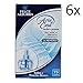 6 recambios de difusor eléctrico Felce Azzurra aria Casa, almizcle blanco.