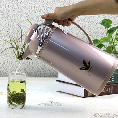 Thermische Karaffen, Roestvrijstalen isolatie pot isolatie pot koffie en thee incubator theepot drinkfles (roze) (Size… - Image 7