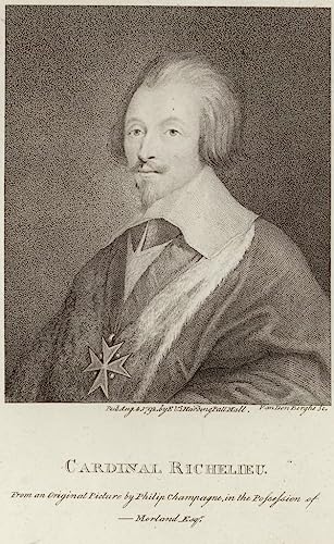 Tableaux art décorative Richelieu par Philippe de Champaigne toile premium 60x90