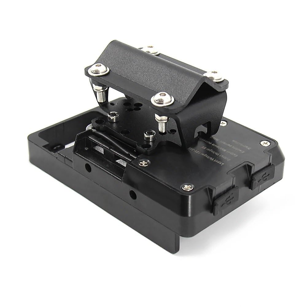 Moto Soporte GPS Soporte Navegación Soporte para Teléfono Móvil De Motocicleta para Yamaha para Tenere 700 para XT700 Z 2019-UP Soporte para Placa De Navegación GPS(One Set)