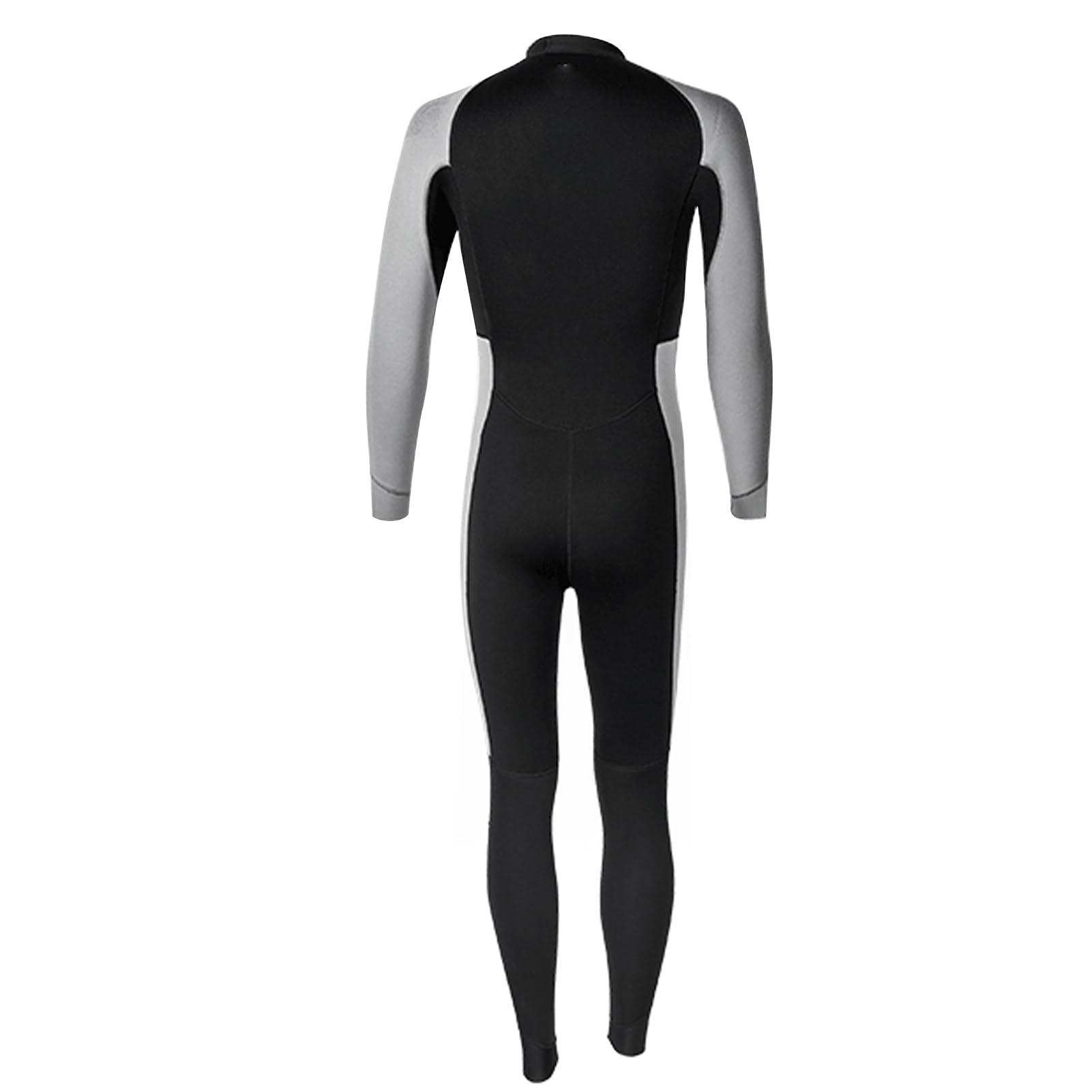 Ejoyous Traje de Neopreno de Cuerpo Completo Traje de Buceo de Neopreno de 3 Mm con Diseño Compuesto de 3 Capas Puños Flexibles y Rodilleras para Hombres Surf Snorkel Buceo Natación en Invierno