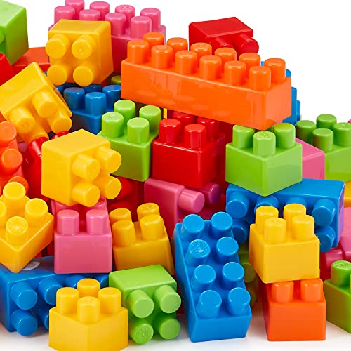 ToyCentre-Ecoiffier-Abrick-846-Set-van-100-bouwblokken-in-een-semi-cirkelvormige-tas