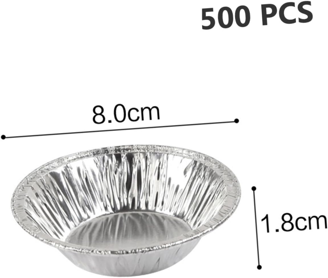 Egg Tart Molds Tray for Baking Mini Tart Pans Quality Tinfoil Material