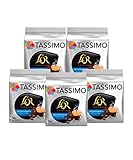 Tassimo LOR Espresso Decaffeinato Cápsulas de Café - 5 Paquetes (80 Porciones)