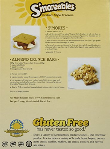 Kinnikinnick S'moreable Graham Cracker 8 Oz (Pack Of 3) #TOP1