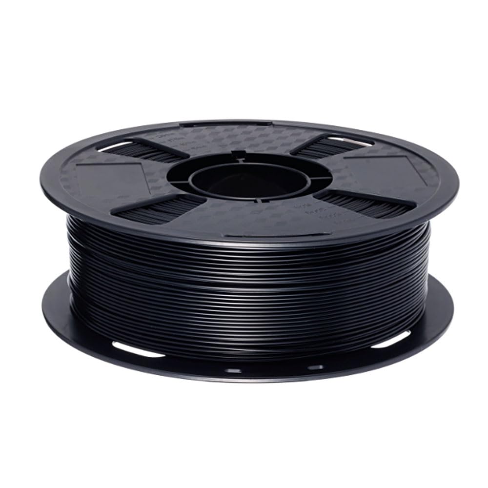 CC3D Filamento PCTG negro de 1,75 mm, 1 kg, filamento para impresora 3D, FDM, materiales de impresión 3D, PCTG, color negro