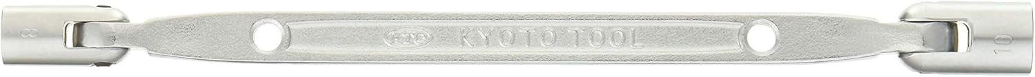 Kyoto Tools (KTC) Flex Head Socket (Hodecagonal) 0.3 x 0.4 inches (8 x 10 mm) FBH18X10