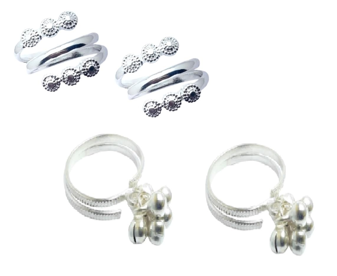 kamada creations Kamada's Designer colorful Toe ring-picture-2