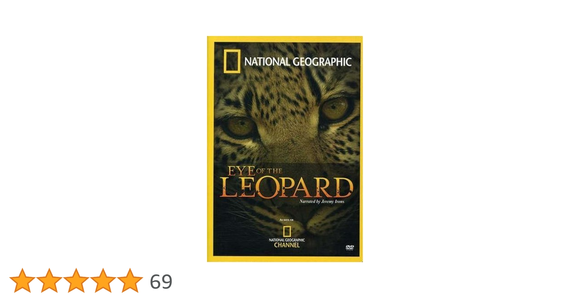 (未使用･未開封品)Eye of the Leopard [DVD] National Geographic-Eye of the Leopard (DVD, 2006) for sale