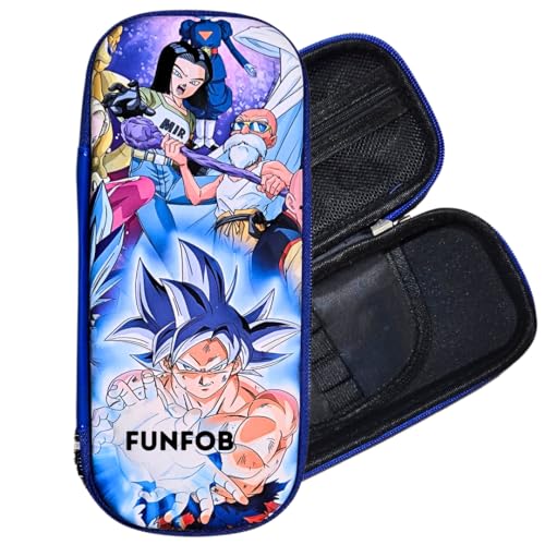 Image of FUNFOB Pencil Box for School College Anime Pencil Pouch Other Stationery Products Travel or Cosmetic Case | Go-k Old Man