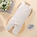 Nunibum Baby Swaddle Blanket Boys Girls Cute Bear Plush Essential Receiving Blanket Ultra-Soft Newborn Registry Sleeping Wraps for Infant 0-6 Months - White