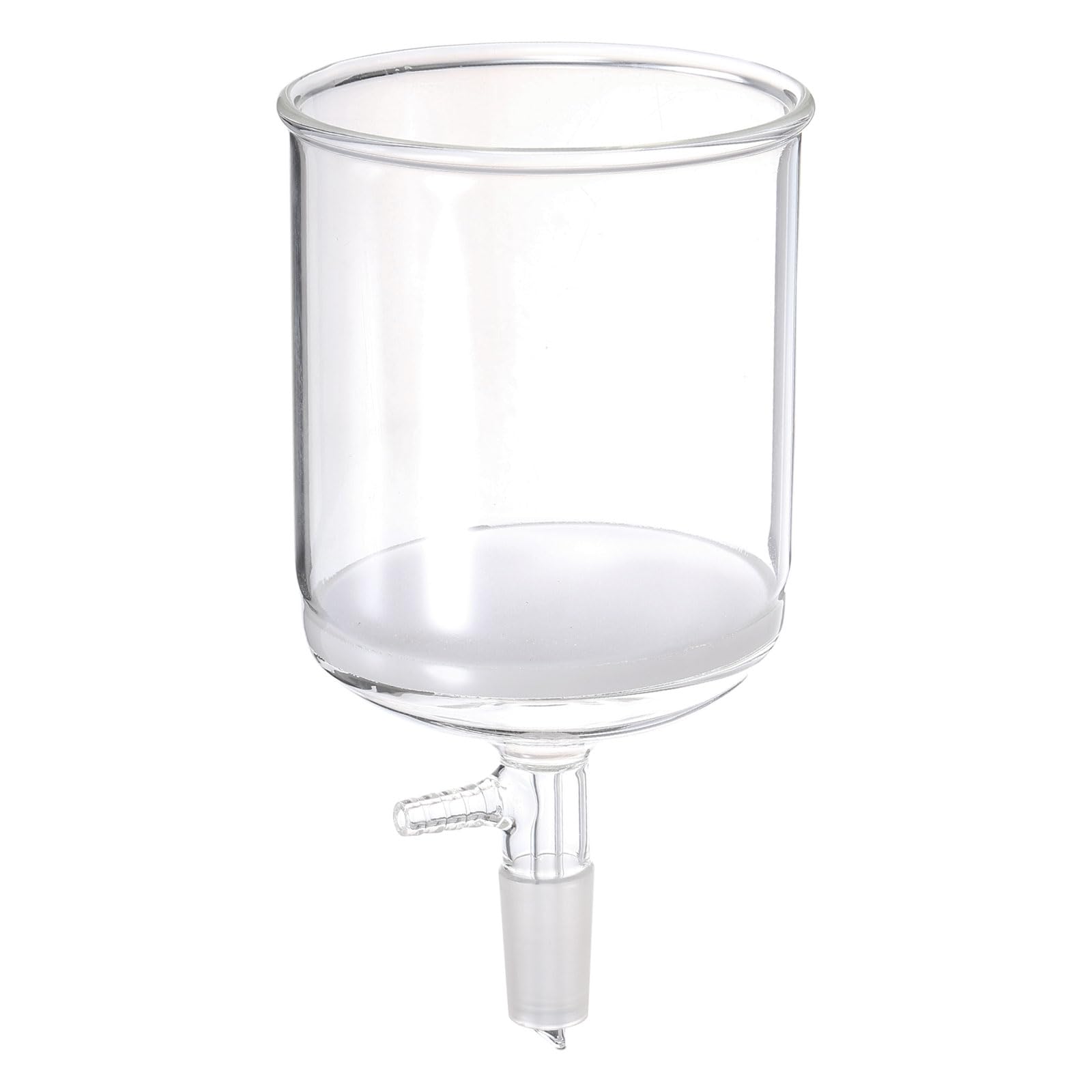 PATIKIL Embudo Büchner, Embudo De Filtración Büchner De Vidrio Borosilicato 1000ml Con Frita Fina (G3), Junta Cónica Estándar 24/40 Para Laboratorio, 115mm DI., 121mm Profundidad