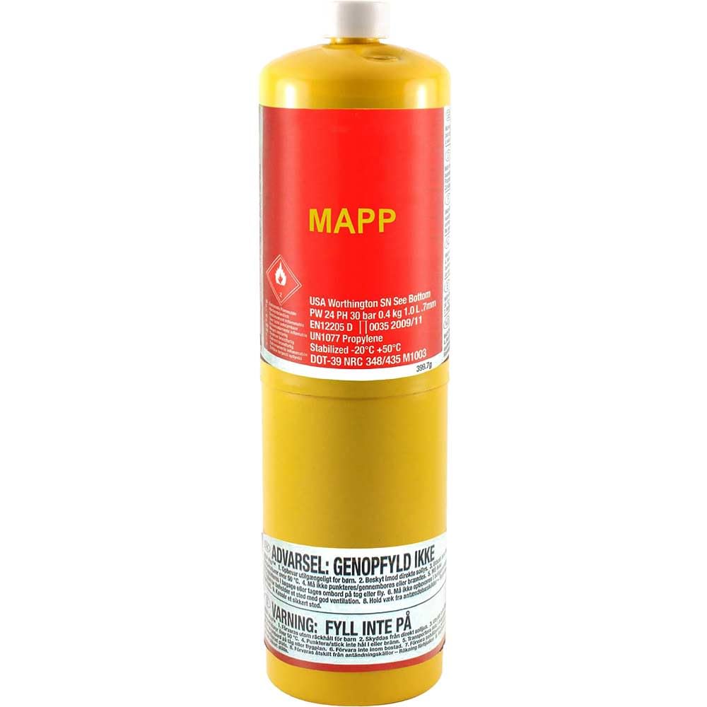 Gas Cylinder MAPP CGA600 Fitting