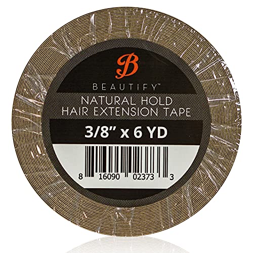Image of Natural Hold 6 Yard Hair Extension Tape Roll by Walker (3 /8 inch x 6 Y)