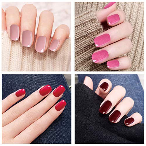 Lagunamoon UV-nagellak, UV-LED 6 kleuren set voor nageldesign gel polish soak off gel nagellak - Image 6