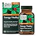 Gaia Herbs Energy Vitality, Vegan Liquid Capsules, 60 Count - Energy and Stamina, Healthy Stress Response, Green Tea Extract, Ginkgo Biloba, Panax Ginseng, Schisandra Berry