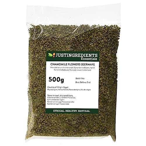 JustIngredients Essentials Chamomile Flowers German 500 g