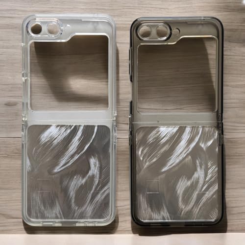 Capa Capinha Case Compatível Sannsung Galaxy Z Flip 5 / Z Flip 6 Anti Shock Deatalhe Escovado Premiu