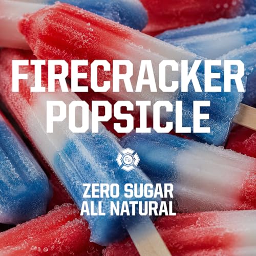 Image of Fire Salt Firecracker Popsicle Electrolyte Hydration Sticks, 32 Count