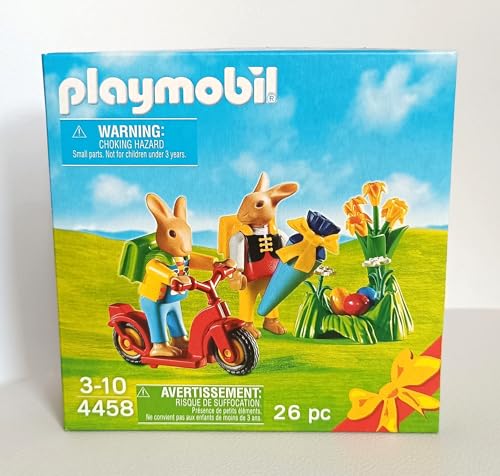 Playmobil - 4458 - Les Lapins - lapins / Patinette