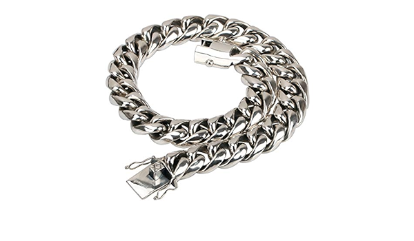 こちらの 美品 特別製 極太 シルバー925 喜平 マイアミ チェーン