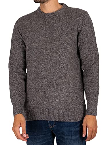 Preisvergleich Produktbild Barbour Herren Tisbury Rundstrick, Grau, M
