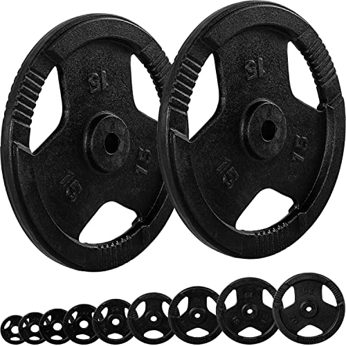 MOVIT® Hantelscheiben Set PRO, Gusseisen Gripper, 30/31 mm Standardnorm,...