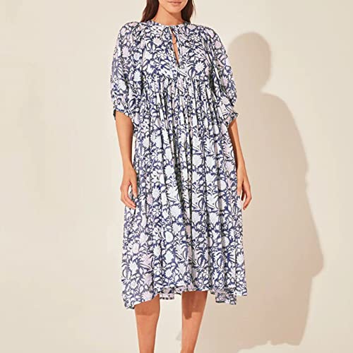 Robe maxi casual dress noire ample et fluide pour un look décontracté - 2
