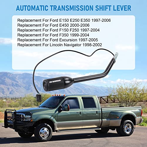 JDMSPEED Automatic Transmission Shift Lever 905-109 Replacement for Ford E150 E250 E350 E450 F150 F250 F350 Excursion Lincoln Navigator Replace 5C3Z-7210-AAA 4L3Z-7210-BAA 1C3Z7210A