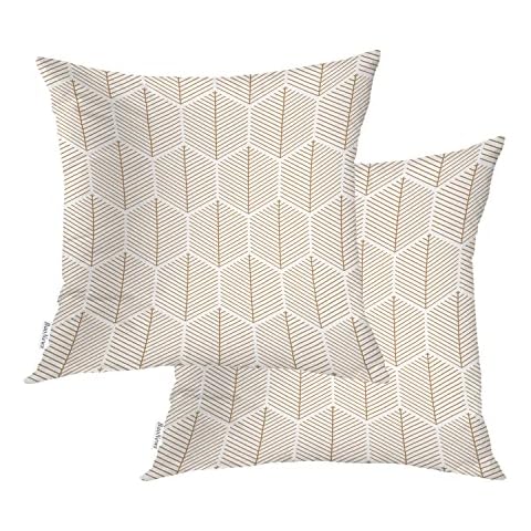BaoNews Geometric Black and White Pillow Covers Cover