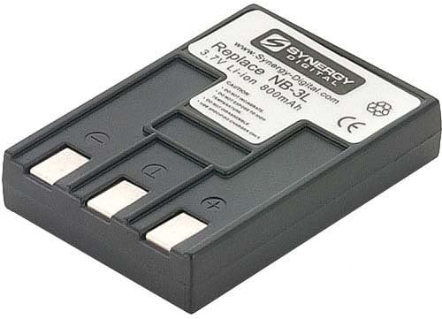 Canon Powershot SD20 Digital Camera Battery (800 mAh) - Replacement for Canon NB-3L Battery