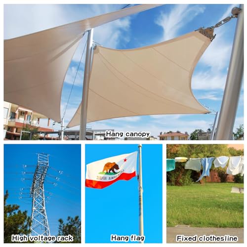 cobee Seilklemmen 2mm, 100 Stücke Aluminiumhülsen Quetschhülsen 2mm Pressklemmen Doppelhülsen Klemmhülsen Würgeklemmen Seilklemme Aluminium Crimpschlaufe für 2mm Drahtseil und Kabel(2mm)