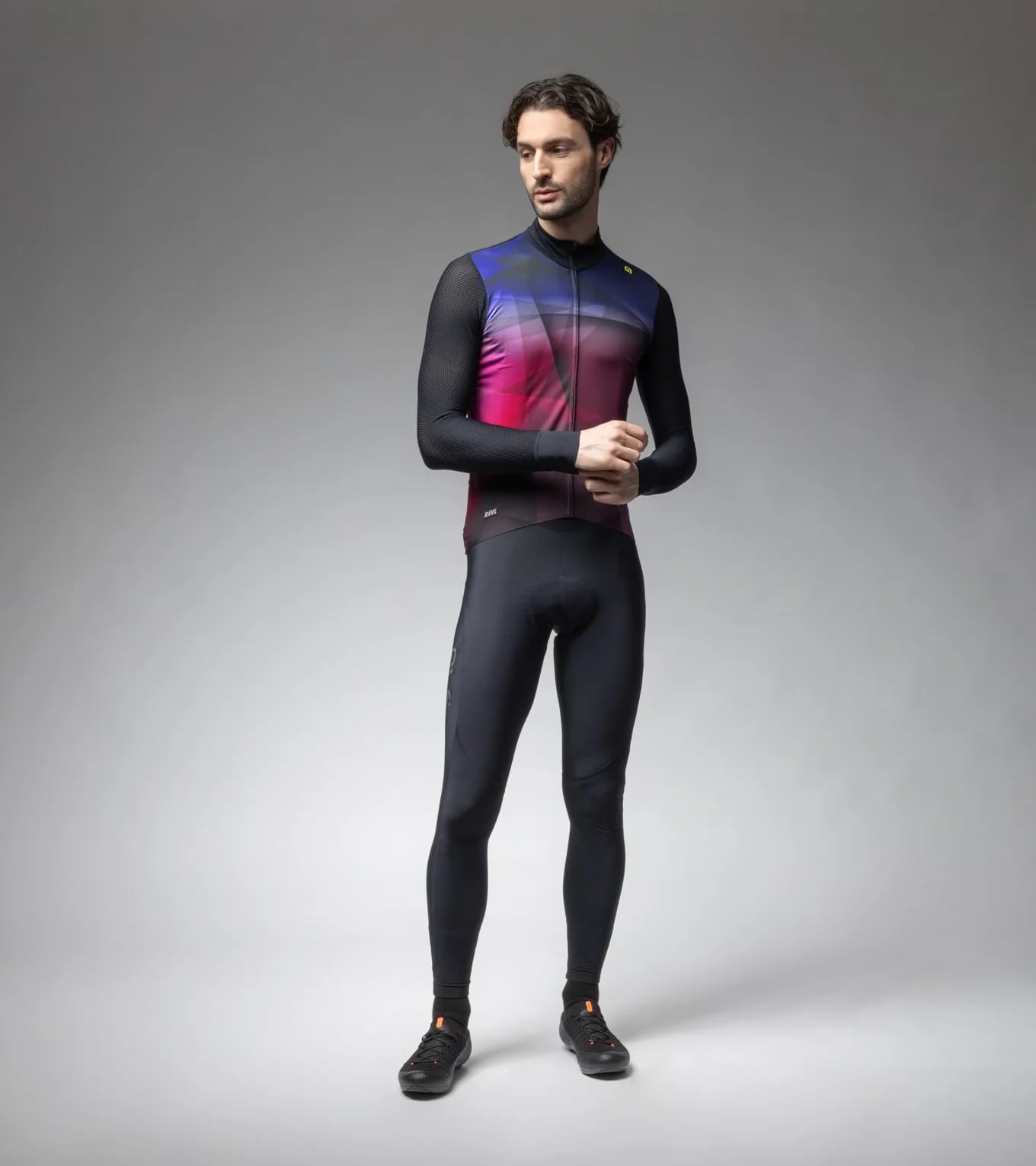 Alé Cycling Maglia a Maniche Lunghe R-EV1 Quick Uomo