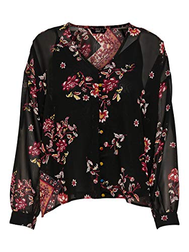 Preisvergleich Produktbild ONLY Female Oberteil Bedrucktes 40Black
