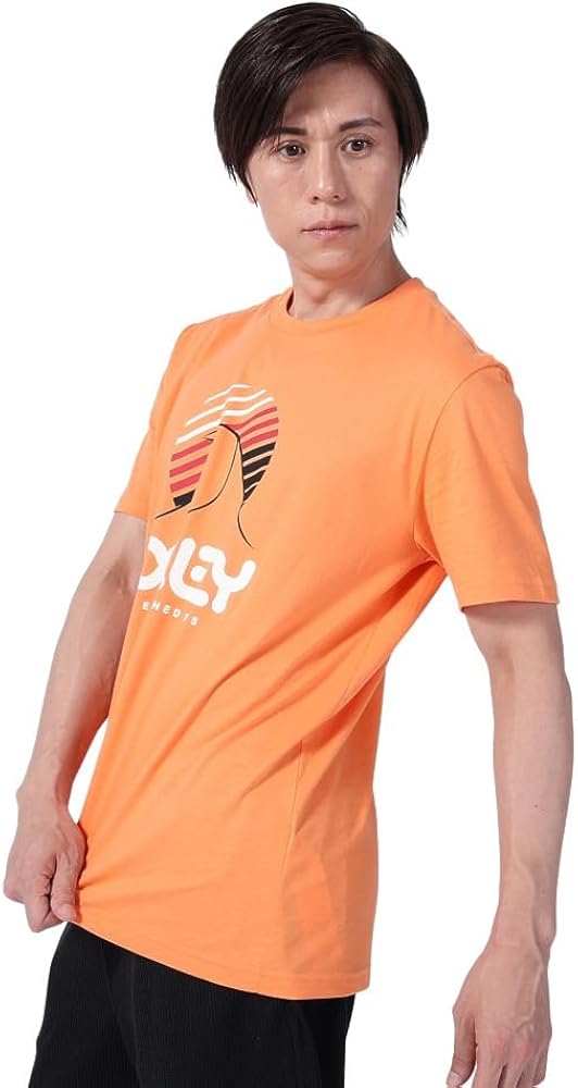 Amazon | オークリー（OAKLEY） Tシャツ メンズ One Wave B1B