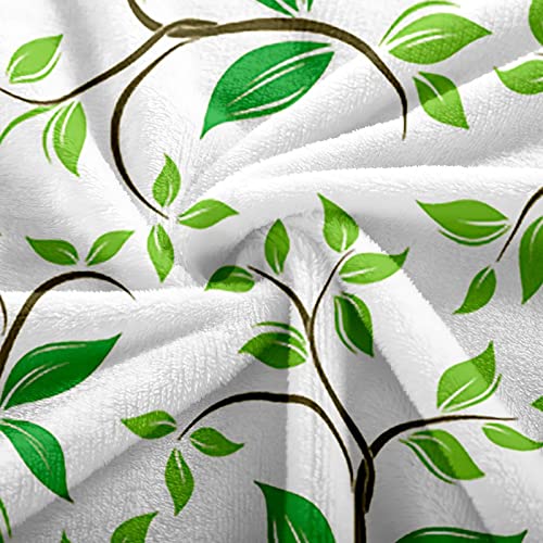 Couverture Douce et Confortable KnSam Vert Plaid Cocooning pour vos Soirées Canapé